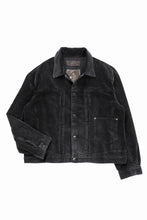 Load image into Gallery viewer, Professor.E AGED CORDUROY JKT (AGED BLACK)