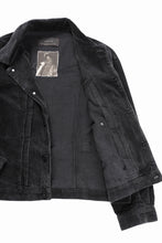 Load image into Gallery viewer, Professor.E AGED CORDUROY JKT (AGED BLACK)