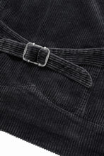 Load image into Gallery viewer, Professor.E AGED CORDUROY JKT (AGED BLACK)
