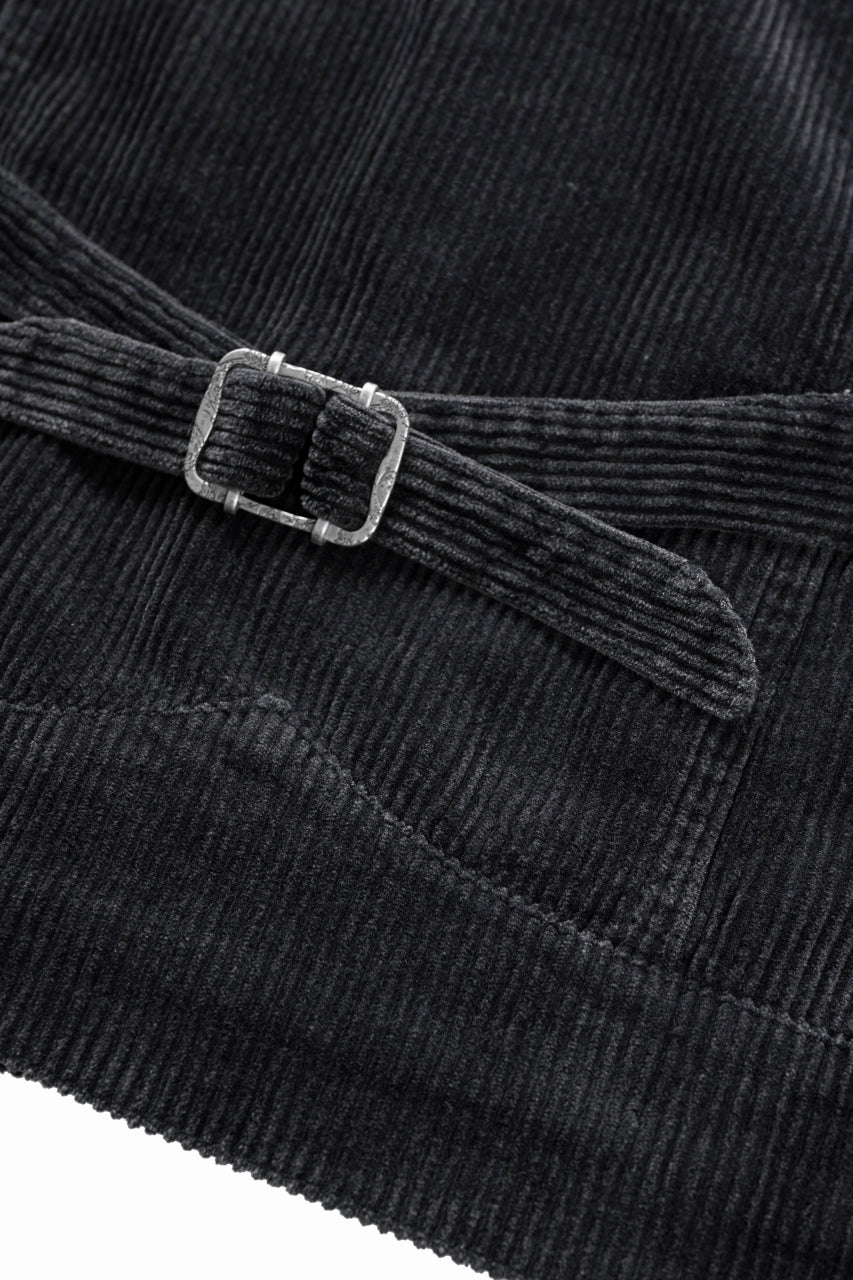 Load image into Gallery viewer, Professor.E AGED CORDUROY JKT (AGED BLACK)