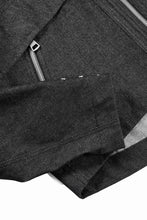 Load image into Gallery viewer, A.F ARTEFACT TUCK SLEEVE JACKET / RAW DENIM (BLACK)