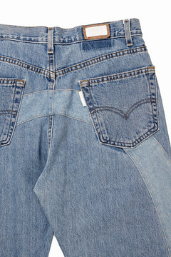 画像をギャラリービューアに読み込む, CHANGES REMAKE DENIM PANTS / VINTAGE LEVI’S JEANS (INDIGO)