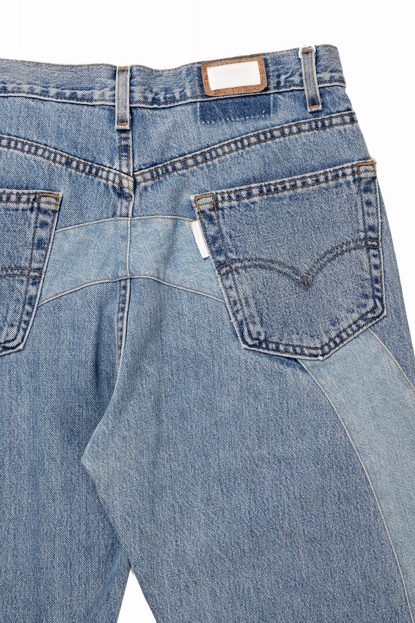 画像をギャラリービューアに読み込む, CHANGES REMAKE DENIM PANTS / VINTAGE LEVI’S JEANS (INDIGO)