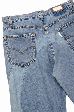 画像をギャラリービューアに読み込む, CHANGES REMAKE DENIM PANTS / VINTAGE LEVI’S JEANS (INDIGO)