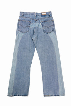 画像をギャラリービューアに読み込む, CHANGES REMAKE DENIM PANTS / VINTAGE LEVI’S JEANS (INDIGO)