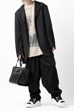 画像をギャラリービューアに読み込む, discord Yohji Yamamoto Gusset Diaphragm Tote Bag (M) / Smooth Cow Leather (BLACK)