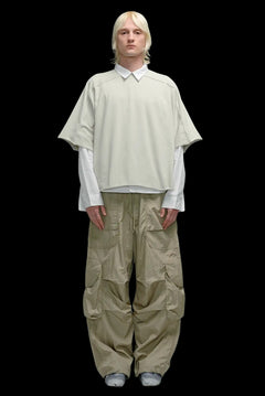 画像をギャラリービューアに読み込む, entire studios FREIGHT CARGO PANTS / CRINKLE NYLON (SAGE)