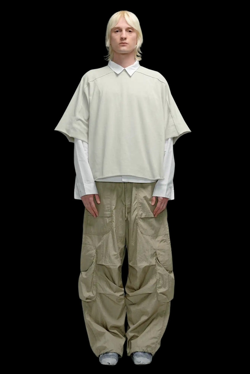 画像をギャラリービューアに読み込む, entire studios FREIGHT CARGO PANTS / CRINKLE NYLON (SAGE)