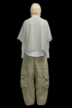 画像をギャラリービューアに読み込む, entire studios FREIGHT CARGO PANTS / CRINKLE NYLON (SAGE)