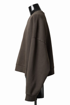 画像をギャラリービューアに読み込む, entire studios BOX CREW SWEAT PULLOVER (BRUNETTE)