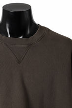 画像をギャラリービューアに読み込む, entire studios BOX CREW SWEAT PULLOVER (BRUNETTE)