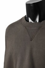 画像をギャラリービューアに読み込む, entire studios BOX CREW SWEAT PULLOVER (BRUNETTE)