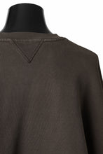 画像をギャラリービューアに読み込む, entire studios BOX CREW SWEAT PULLOVER (BRUNETTE)