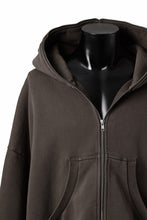 画像をギャラリービューアに読み込む, entire studios ETERNAL ZIP SWEAT PARKA (BRUNETTE)