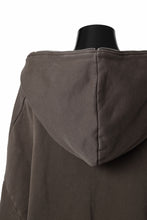 画像をギャラリービューアに読み込む, entire studios ETERNAL ZIP SWEAT PARKA (BRUNETTE)