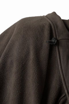 画像をギャラリービューアに読み込む, entire studios ETERNAL ZIP SWEAT PARKA (BRUNETTE)