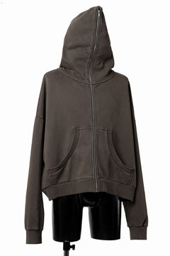 画像をギャラリービューアに読み込む, entire studios ETERNAL ZIP SWEAT PARKA (BRUNETTE)