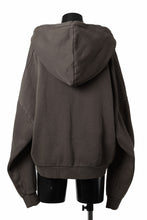 画像をギャラリービューアに読み込む, entire studios ETERNAL ZIP SWEAT PARKA (BRUNETTE)
