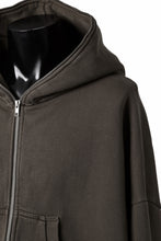 画像をギャラリービューアに読み込む, entire studios ETERNAL ZIP SWEAT PARKA (BRUNETTE)