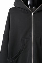 画像をギャラリービューアに読み込む, entire studios ETERNAL ZIP SWEAT PARKA (SOOT)