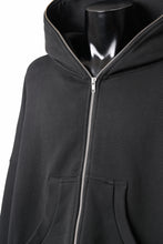 画像をギャラリービューアに読み込む, entire studios ETERNAL ZIP SWEAT PARKA (SOOT)