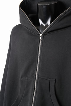 画像をギャラリービューアに読み込む, entire studios ETERNAL ZIP SWEAT PARKA (SOOT)