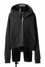 画像をギャラリービューアに読み込む, entire studios ETERNAL ZIP SWEAT PARKA (SOOT)