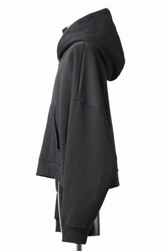 画像をギャラリービューアに読み込む, entire studios ETERNAL ZIP SWEAT PARKA (SOOT)