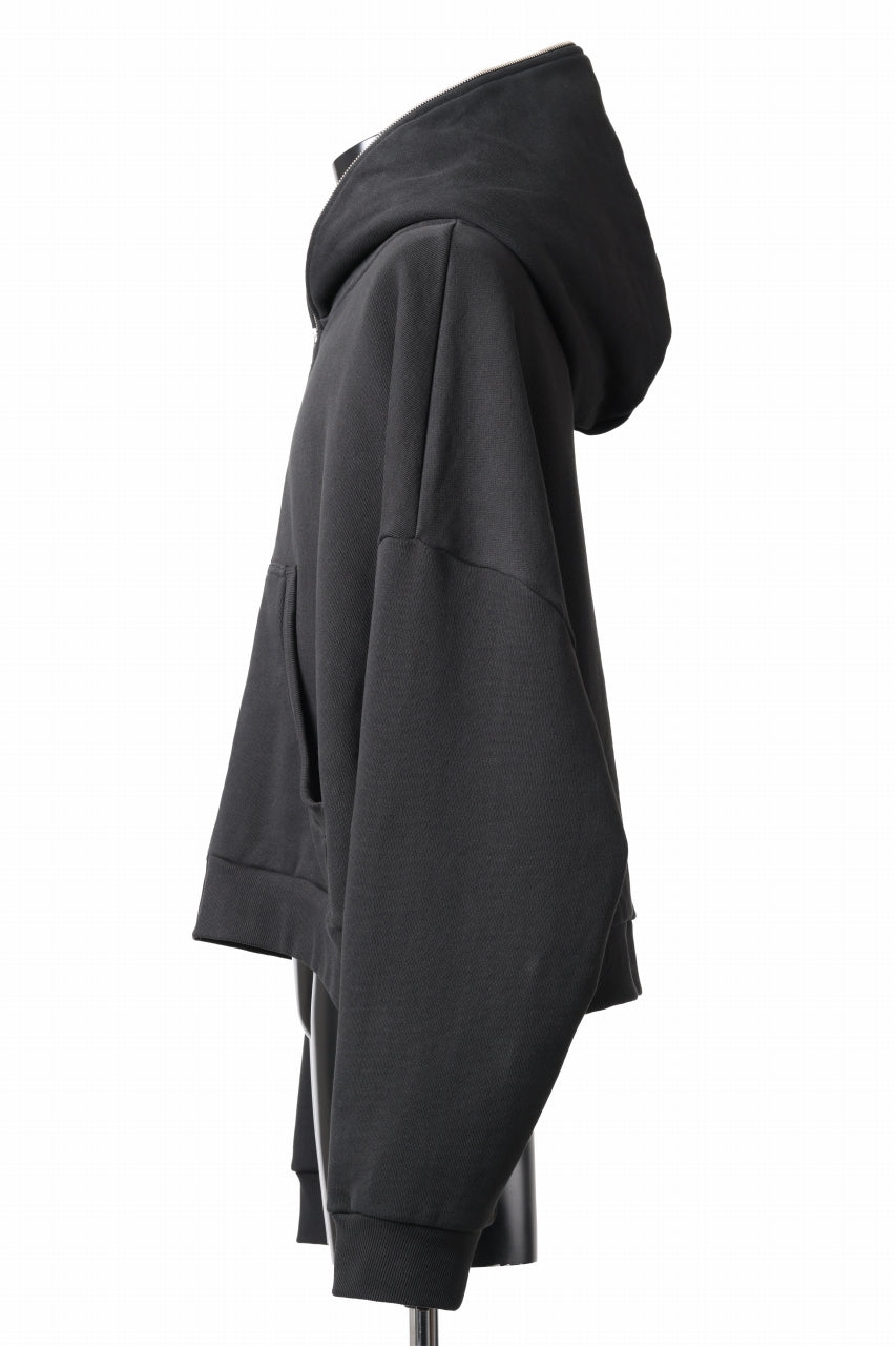 画像をギャラリービューアに読み込む, entire studios ETERNAL ZIP SWEAT PARKA (SOOT)