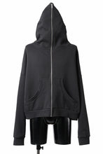 画像をギャラリービューアに読み込む, entire studios ETERNAL ZIP SWEAT PARKA (SOOT)