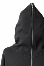 画像をギャラリービューアに読み込む, entire studios ETERNAL ZIP SWEAT PARKA (SOOT)