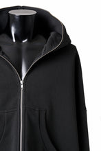 画像をギャラリービューアに読み込む, entire studios ETERNAL ZIP SWEAT PARKA (SOOT)