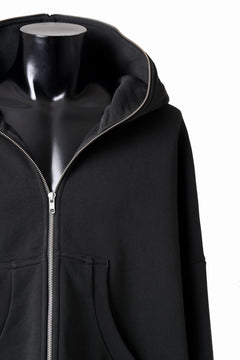 画像をギャラリービューアに読み込む, entire studios ETERNAL ZIP SWEAT PARKA (SOOT)