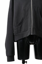 画像をギャラリービューアに読み込む, entire studios ETERNAL ZIP SWEAT PARKA (SOOT)