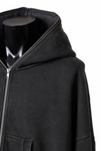 画像をギャラリービューアに読み込む, entire studios ETERNAL ZIP SWEAT PARKA (WASHED BLACK)