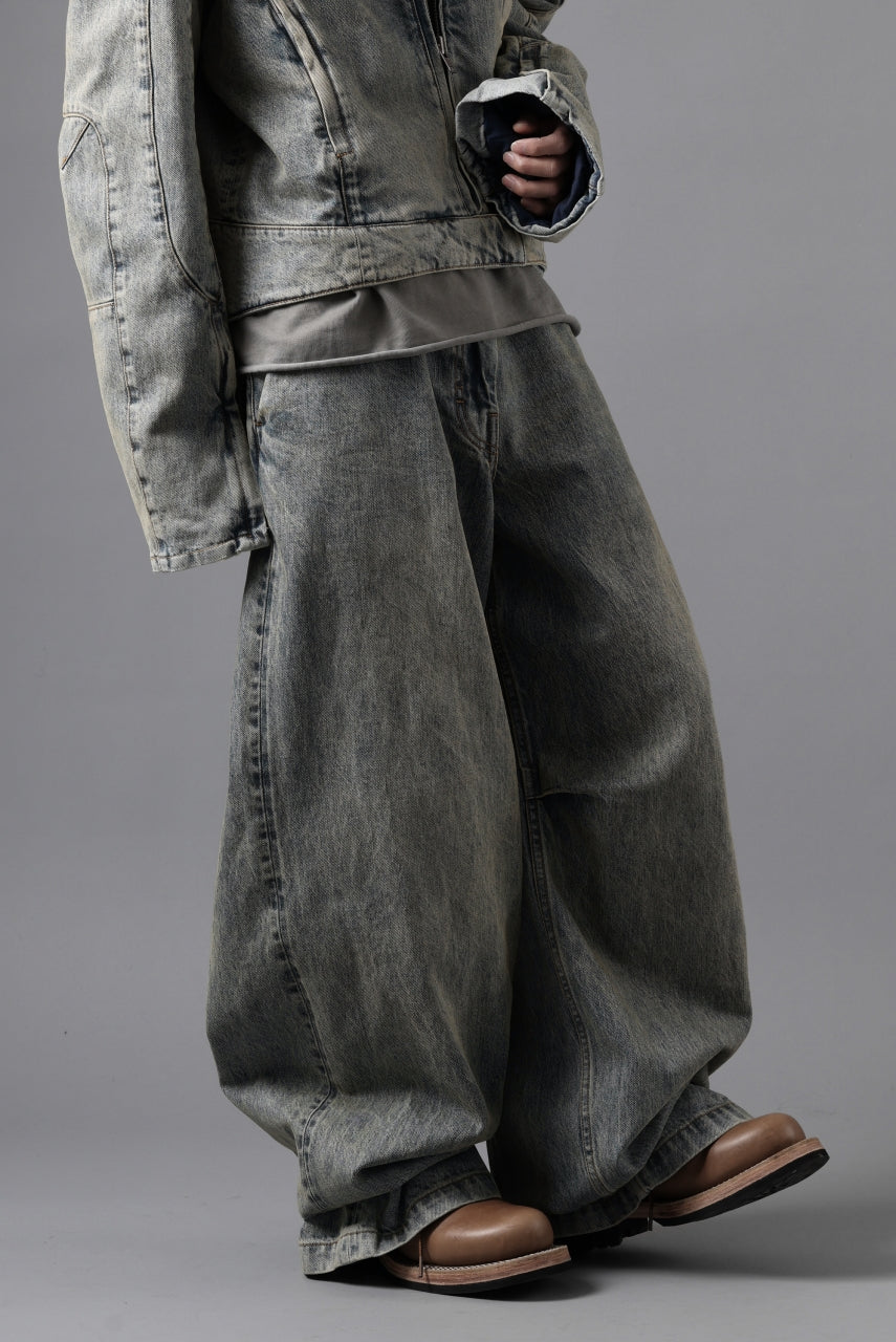 画像をギャラリービューアに読み込む, entire studios DEM JEAN TROUSERS (SURFACE WAVE)