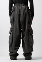 画像をギャラリービューアに読み込む, entire studios HEAVY GOCAR SWEAT PANTS (WASHED BLACK)