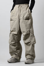 画像をギャラリービューアに読み込む, entire studios FREIGHT CARGO PANTS / CRINKLE NYLON (SAGE)