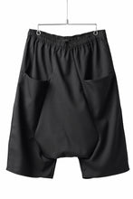 画像をギャラリービューアに読み込む, entire studios SADDLE SHORTS (BLACK)