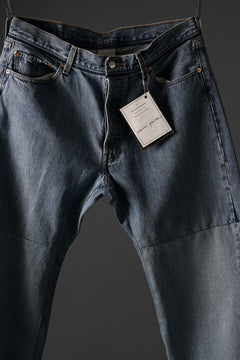 画像をギャラリービューアに読み込む, READYMADE WIDE FLARE DENIM PANTS / (BLUE #F)