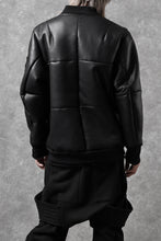 画像をギャラリービューアに読み込む, ierib exclusive ma-1 bomber jacket / toskana sheep shearling mouton (BLACK x BLACK)