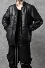画像をギャラリービューアに読み込む, ierib exclusive ma-1 bomber jacket / toskana sheep shearling mouton (BLACK x BLACK)