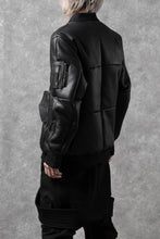 画像をギャラリービューアに読み込む, ierib exclusive ma-1 bomber jacket / toskana sheep shearling mouton (BLACK x BLACK)