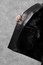 画像をギャラリービューアに読み込む, ierib exclusive ma-1 bomber jacket / toskana sheep shearling mouton (BLACK x BLACK)