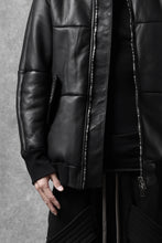 画像をギャラリービューアに読み込む, ierib exclusive ma-1 bomber jacket / toskana sheep shearling mouton (BLACK x BLACK)