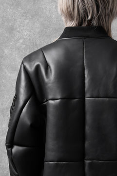 画像をギャラリービューアに読み込む, ierib exclusive ma-1 bomber jacket / toskana sheep shearling mouton (BLACK x BLACK)