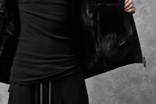 画像をギャラリービューアに読み込む, ierib exclusive ma-1 bomber jacket / toskana sheep shearling mouton (BLACK x BLACK)