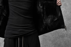 画像をギャラリービューアに読み込む, ierib exclusive ma-1 bomber jacket / toskana sheep shearling mouton (BLACK x BLACK)