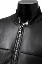 画像をギャラリービューアに読み込む, ierib exclusive ma-1 bomber jacket / toskana sheep shearling mouton (BLACK x BLACK)