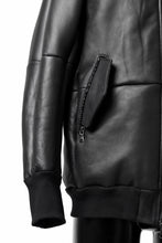 画像をギャラリービューアに読み込む, ierib exclusive ma-1 bomber jacket / toskana sheep shearling mouton (BLACK x BLACK)